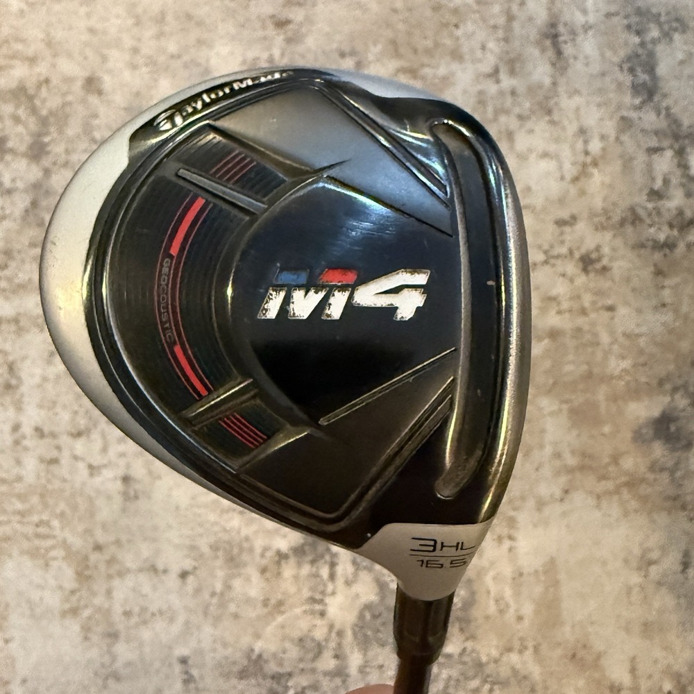 TaylorMade M4 3HL Fairway Wood 16.5* Fujikura Atmos 5R, Regular Flex, RH